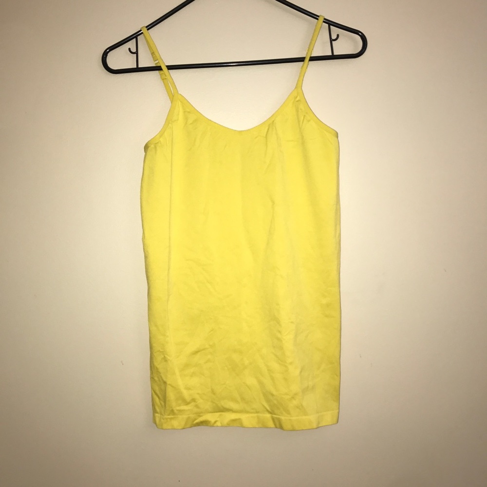 Final sale!! Grane Yellow Athletic Tank Top XL